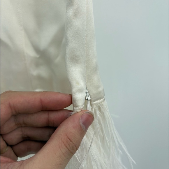 Cinq A Sept Narcissa Feather tank v neck cami Top size xs - Picture 8 of 16